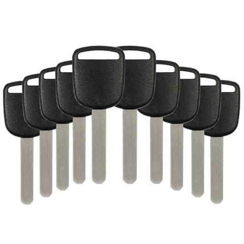 10 X 2013 - 2020 Honda / HO05 Transponder Key (G Chip) (BUNDLE OF 10) - UHS Hardware