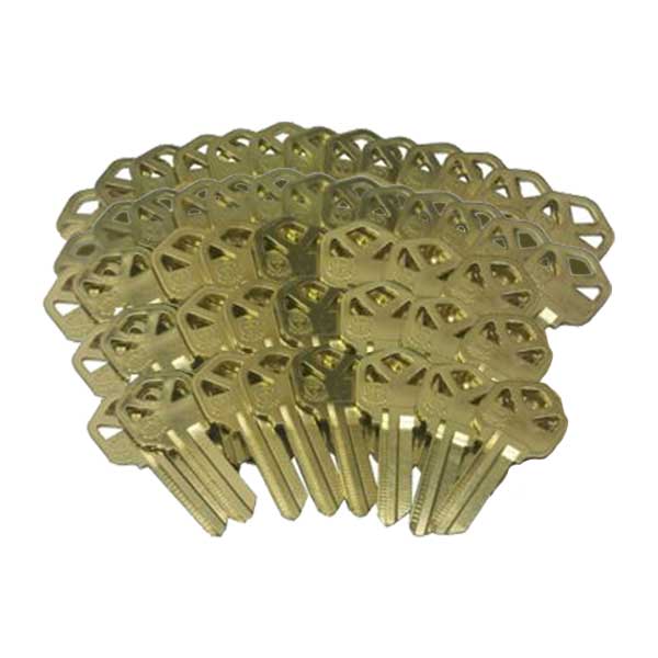 Premium Pre-Cut Kwikset Keys - KW1 - (Pack of 50) - UHS Hardware